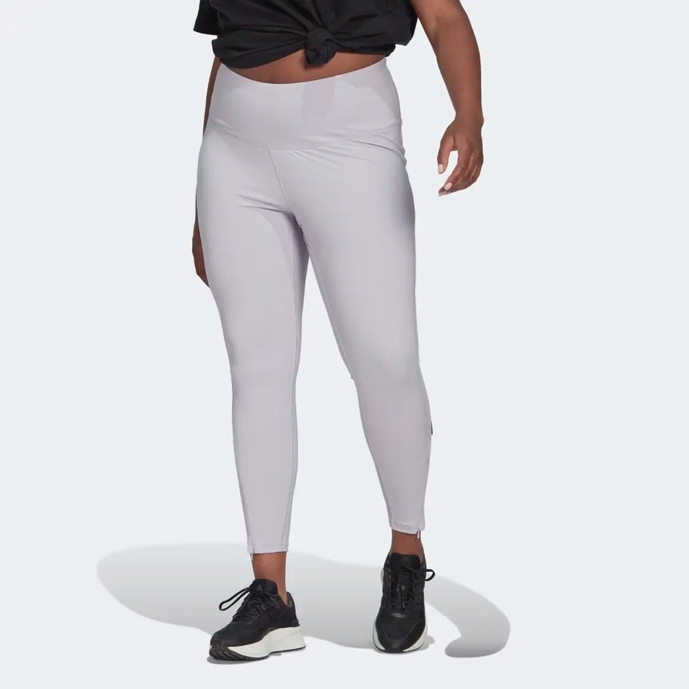 ADIDAS‎ Plus Size Leggings - Silver Dawn HN6930